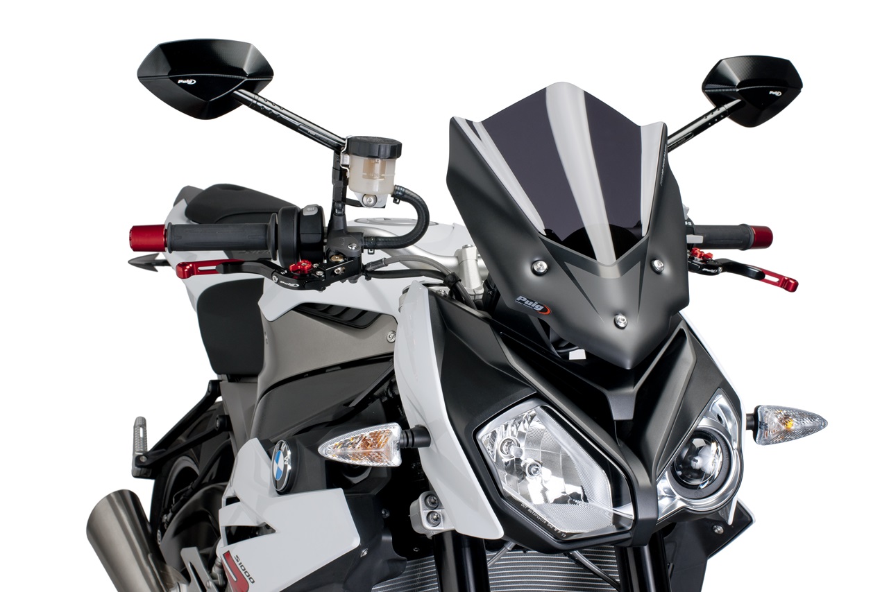 Стекло ветровое Puig New Generation Sport темная тонировка для BMW S 1000 R 2014-