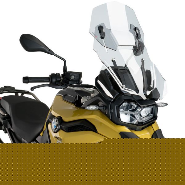Стекло ветровое Puig  Touring раздвижное регулируемое прозрачное для BMW F 750/800/850 GS