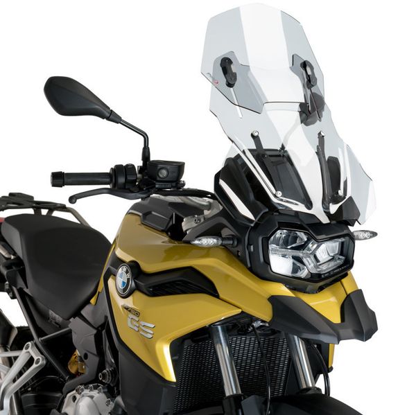 Стекло ветровое Puig  Touring раздвижное регулируемое прозрачное для BMW F 750/800/850 GS