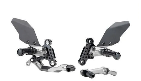 Подножки водительские Gilles регулируемые для Yamaha MT-09/XSR900