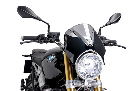 Стекло ветровое Puig Retrovision легкое затемнение для BMW R nineT